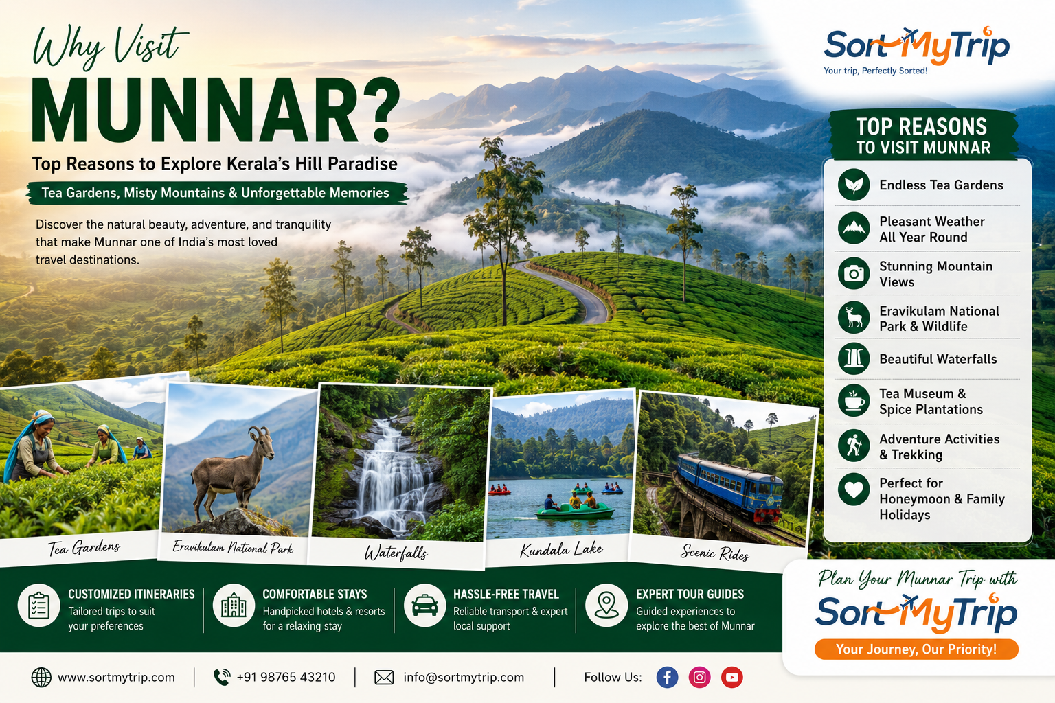 Why Visit Munnar? Top Reasons to Explore Kerala's Hill Paradise